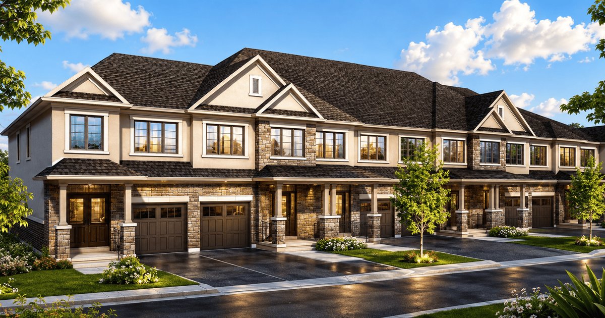Map O Layout Liora Towns Keswick | Freehold Townhomes in Georgina from $589,900